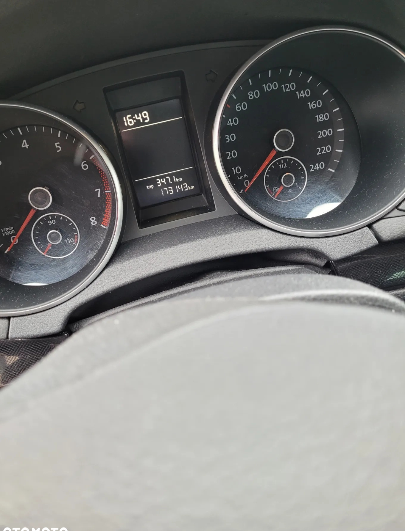 Volkswagen Golf cena 24900 przebieg: 174000, rok produkcji 2009 z Rumia małe 92